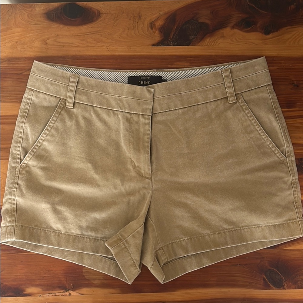 J. Crew Chino Women's Tan Shorts